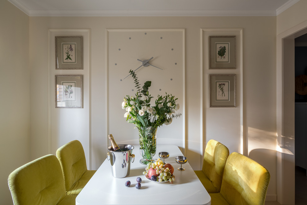 Наивное настроение. Яркая и свежая квартира в Москве.