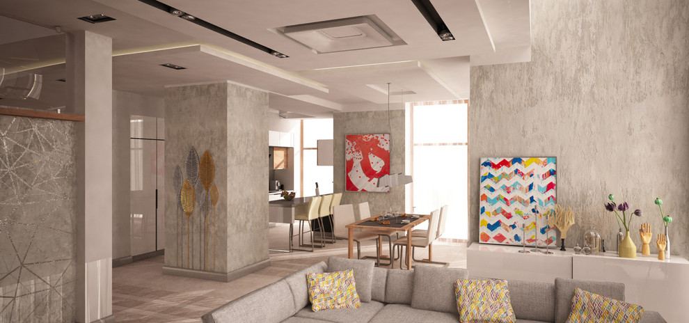 Интерьер частного дома в Подмосковье