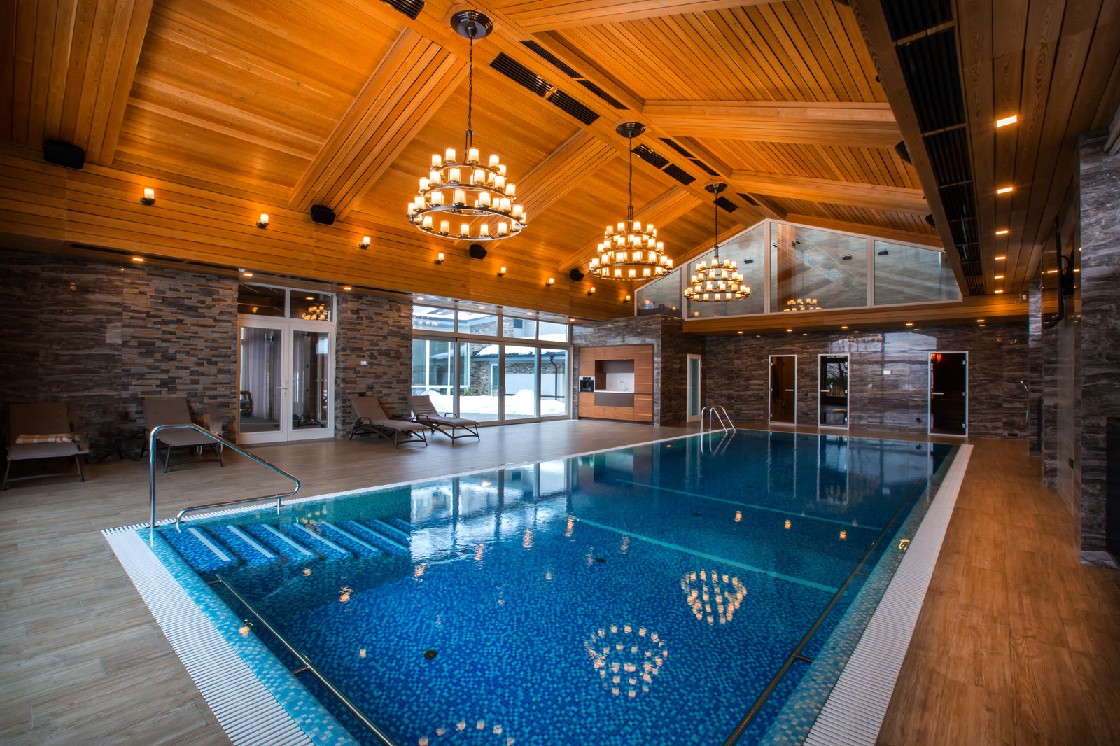 Гостевой домик с сауной и бассейном