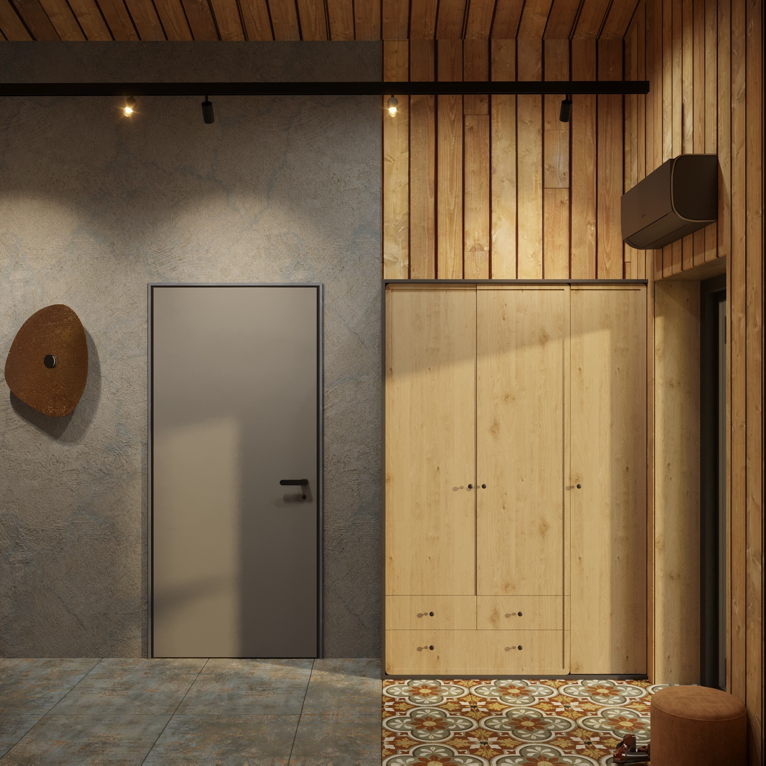 Деревянный дом в поселке Лаки парк