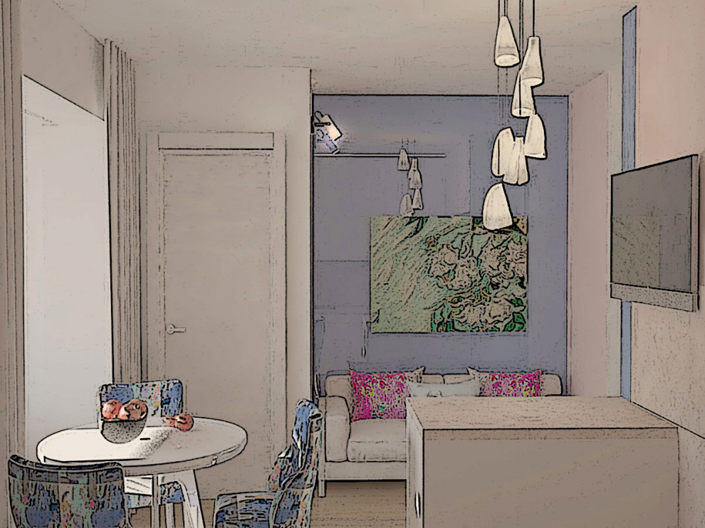 Кухня-гостиная