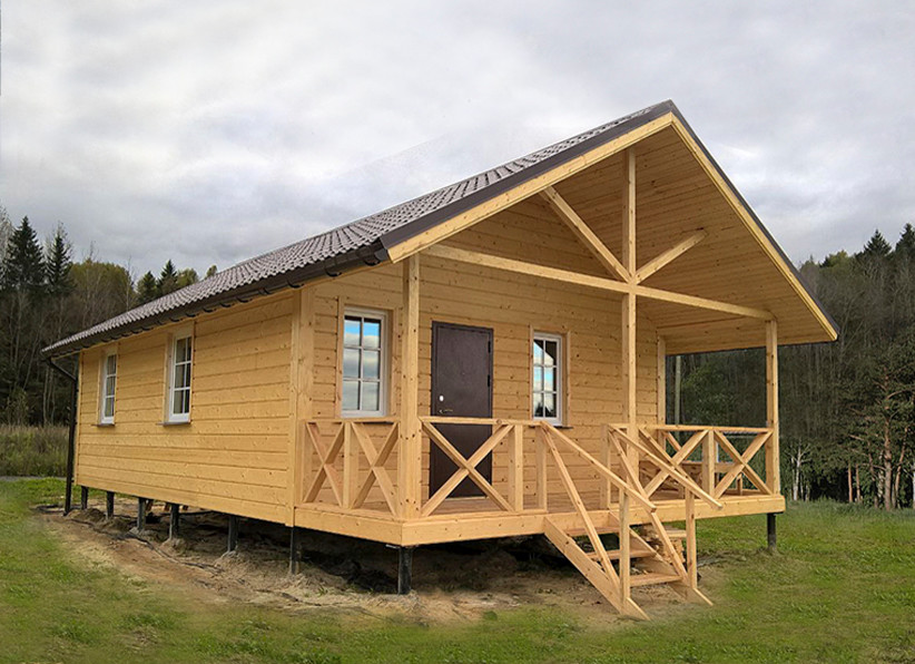 Обложка проекта: Каркасный дом Красная Мыза