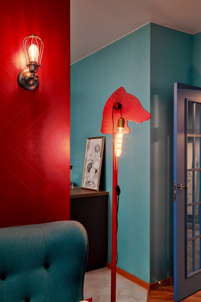 Купание красного коня. Арт-объект в гостиной. Handmade by Liliya Salach