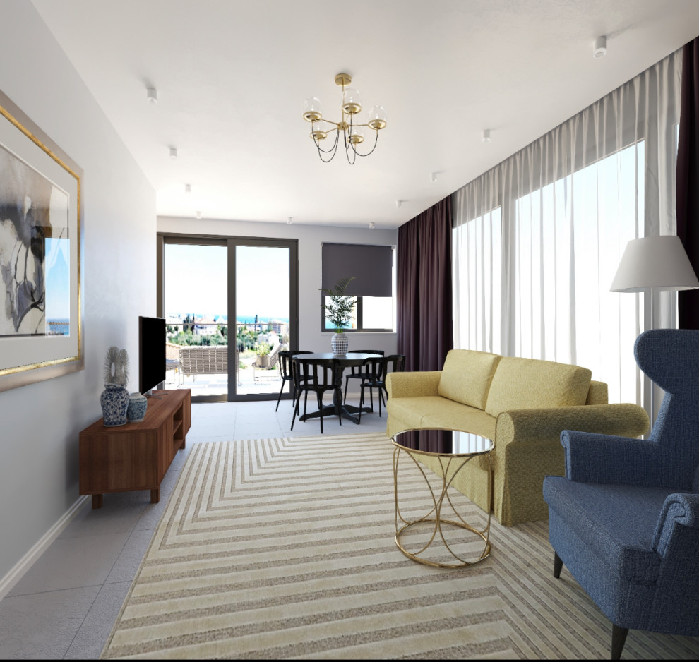 ДИЗАЙН-ПРОЕКТ «КВАРТИРА ПОД АРЕНДУ», КИПР, 2019