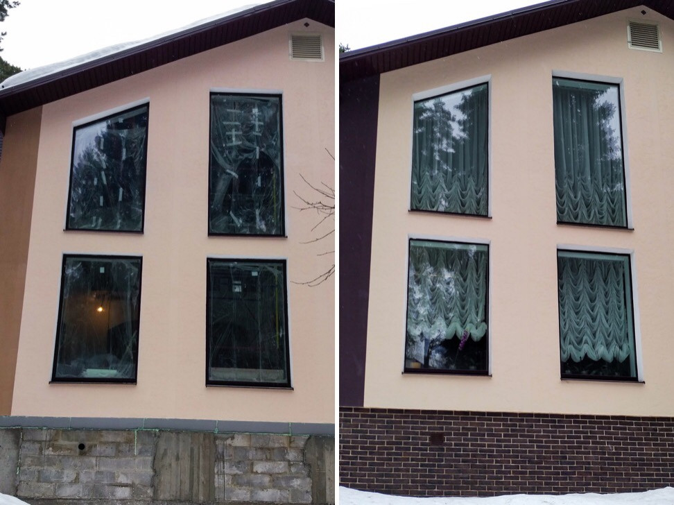 Фасад 2. До/после