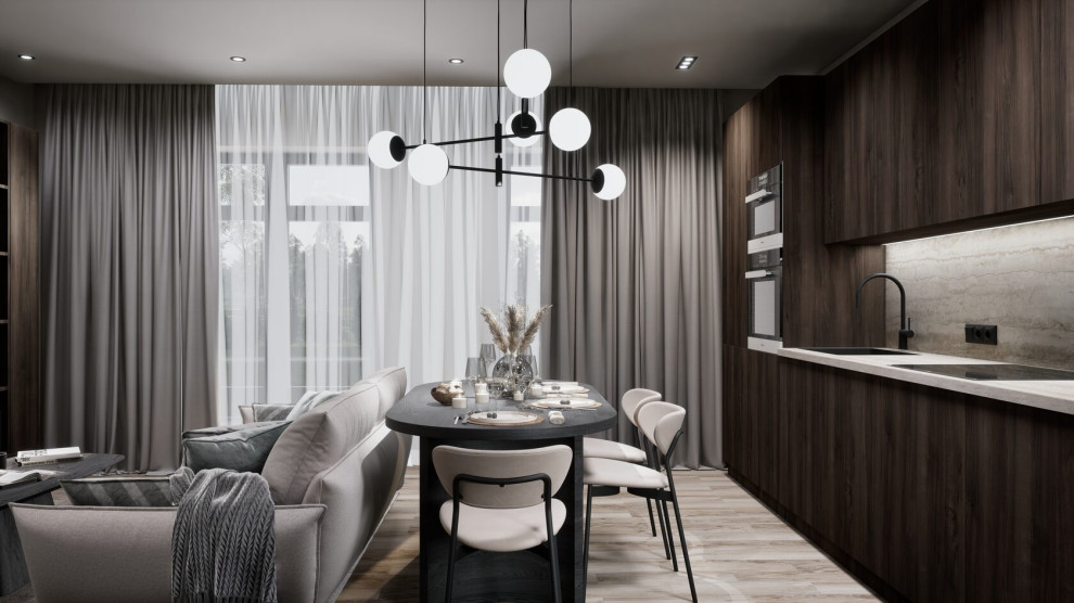 Дизайн интерьера для компании ВамДом (выставка OpenVillage 2024)