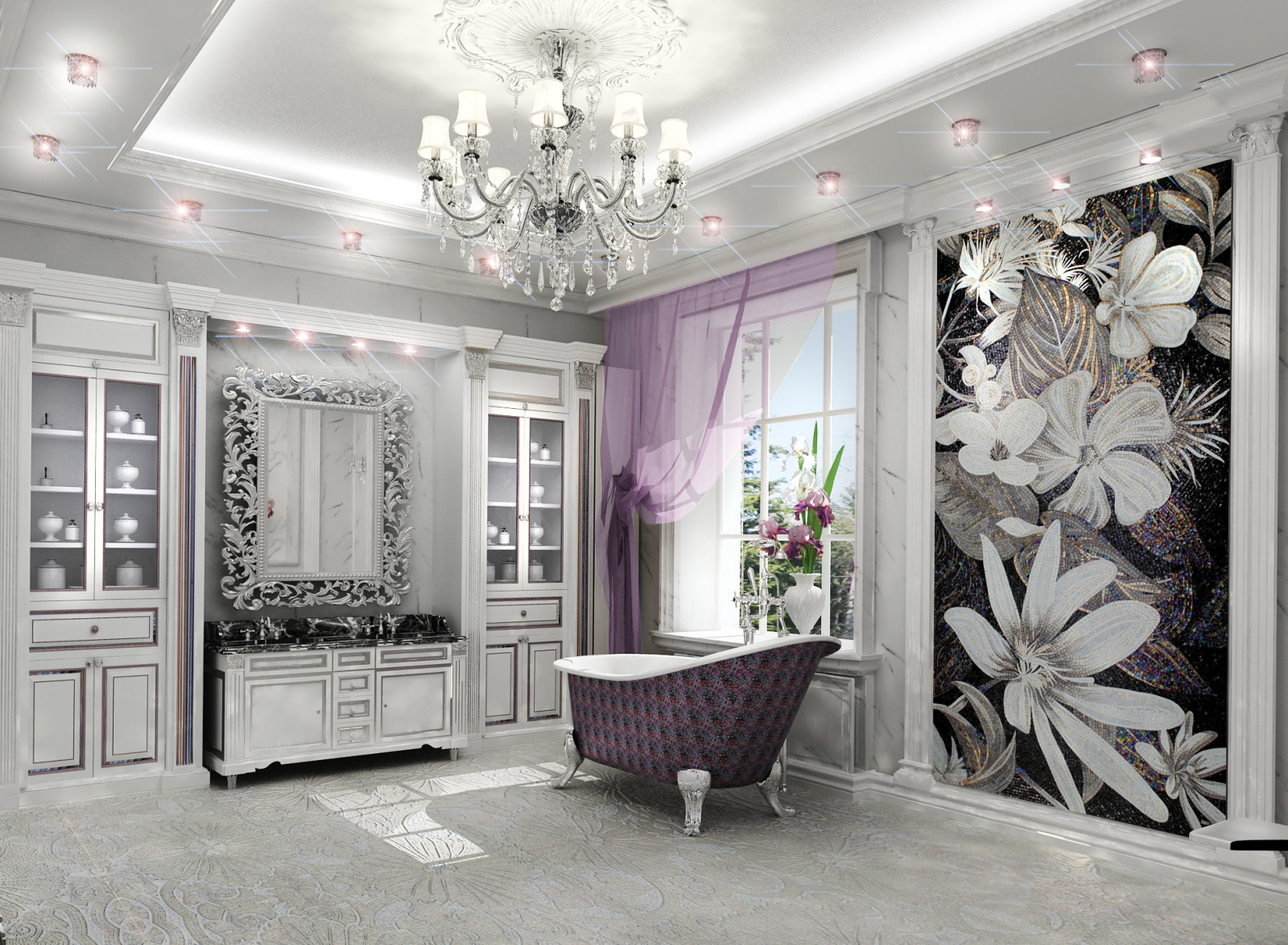 дизайн санузла хозяев