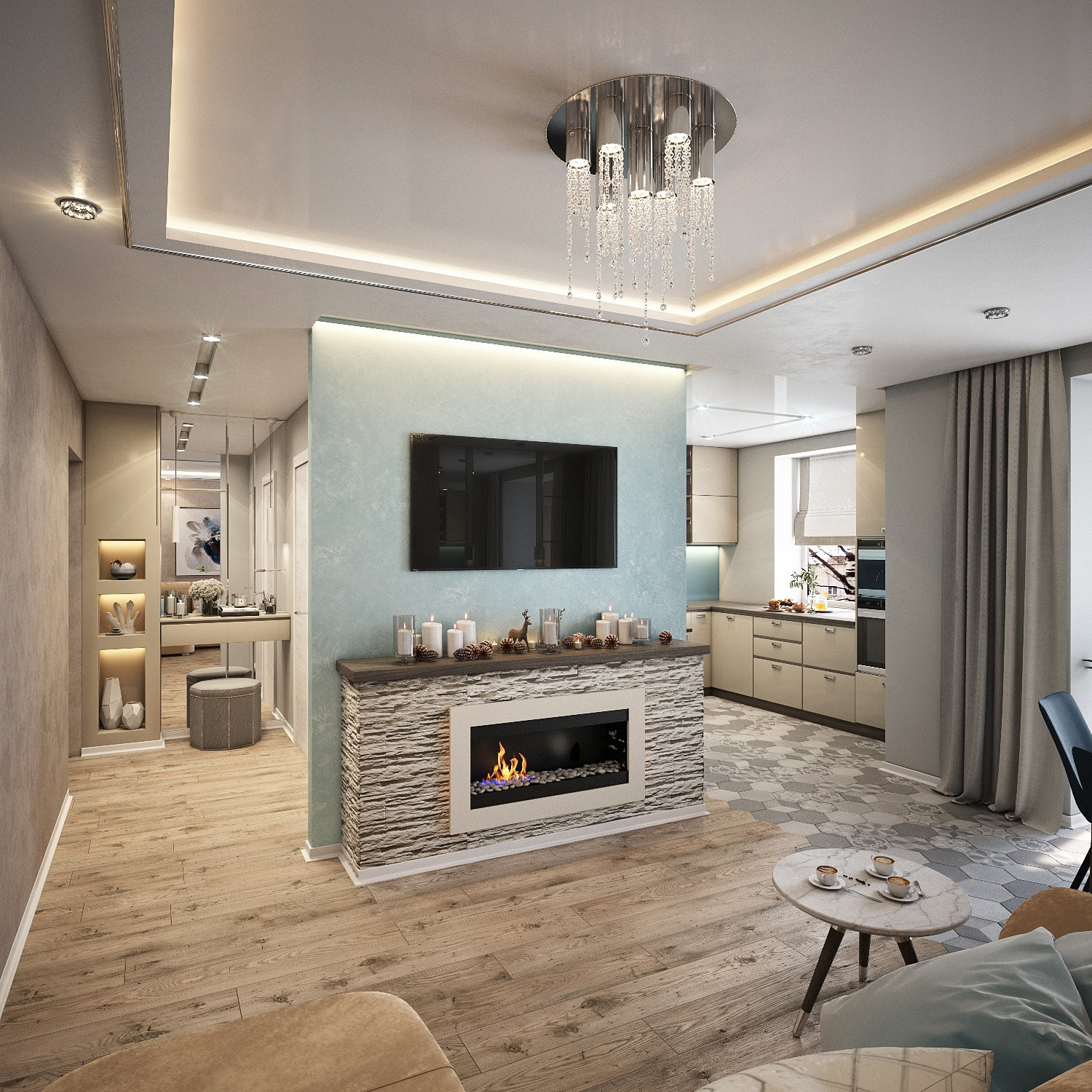 Квартира 61,61 м2