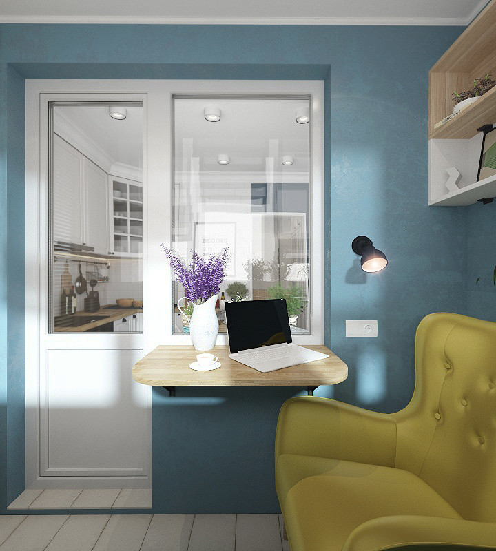 Обложка проекта: Квартира на Осташковском проезде в скандинавском стиле