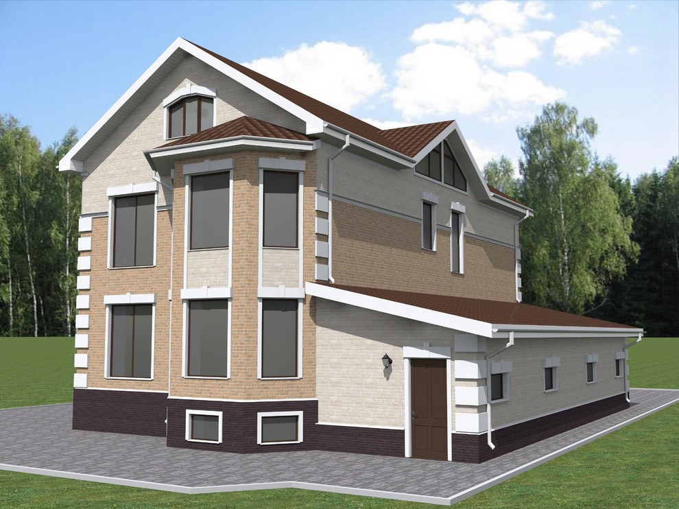 Обложка проекта: Разработка 3D дизайна дома