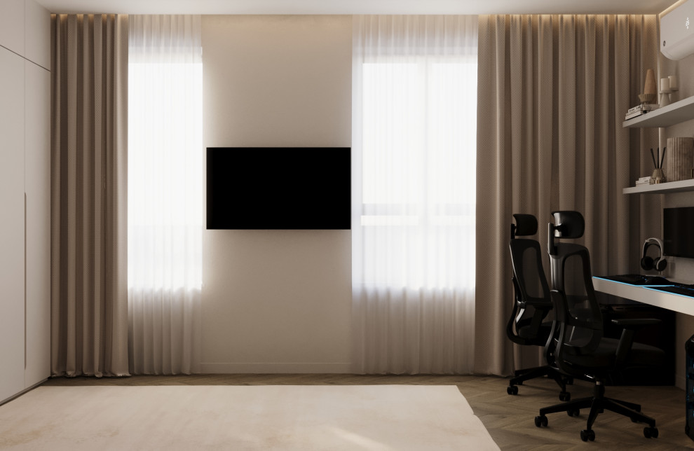 Дизайн двухкомнатной квартиры в современном стиле