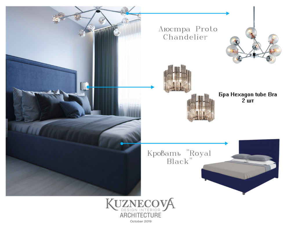 Дизайн проект квартиры 50 кв.м.