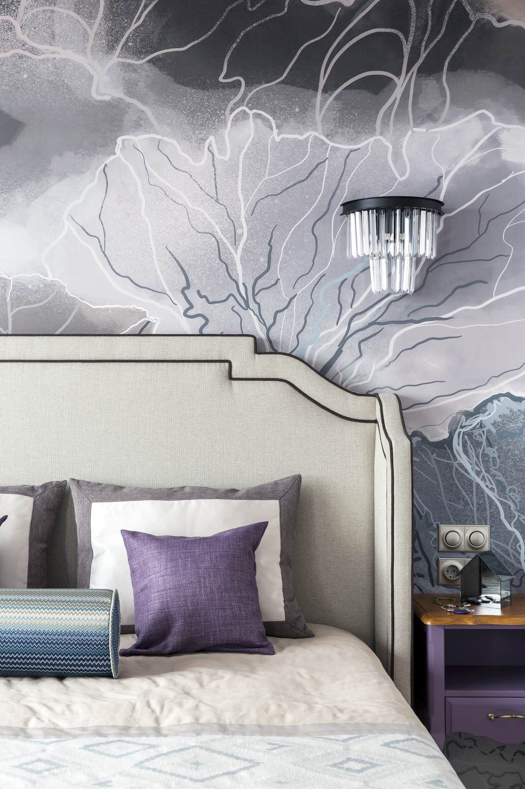 Квартира "Синий агат и яркая охра"