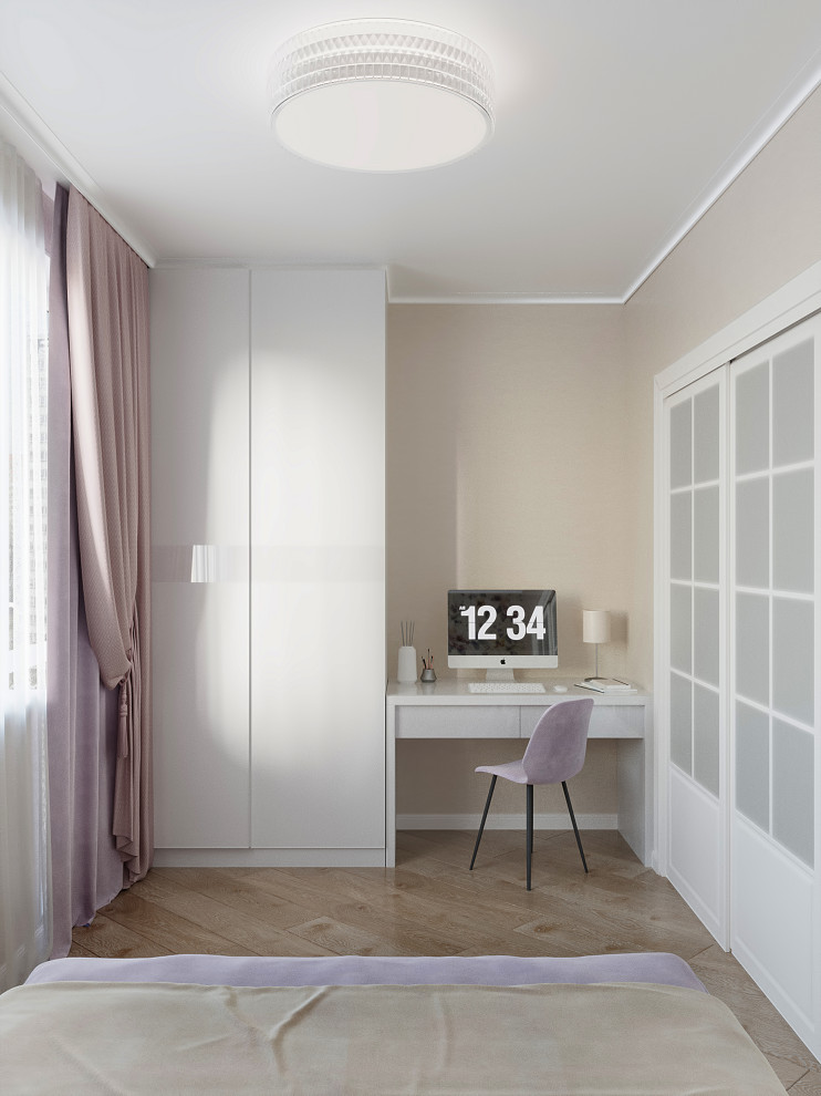 Бюджетный дизайн 3-ком. квартиры