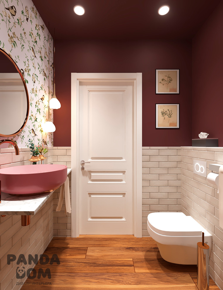 Светлая и разноцветная квартира для молодой девушки.