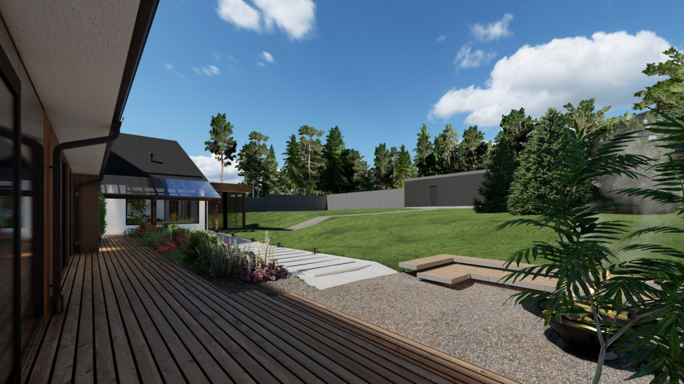 Комплекс зданий по каркасной технологии