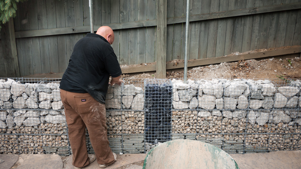 Ландшафт: Что такое габионы и как использовать их в ландшафте