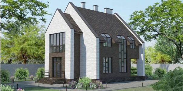 Обложка проекта: Проект дома №24-05 (S-площадь: 163,4 м.кв.)