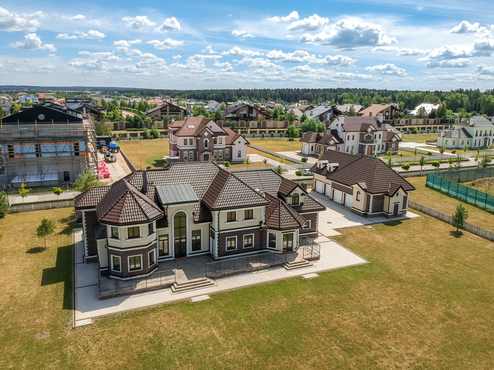 Дом в ближнем Подмосковье - построенный