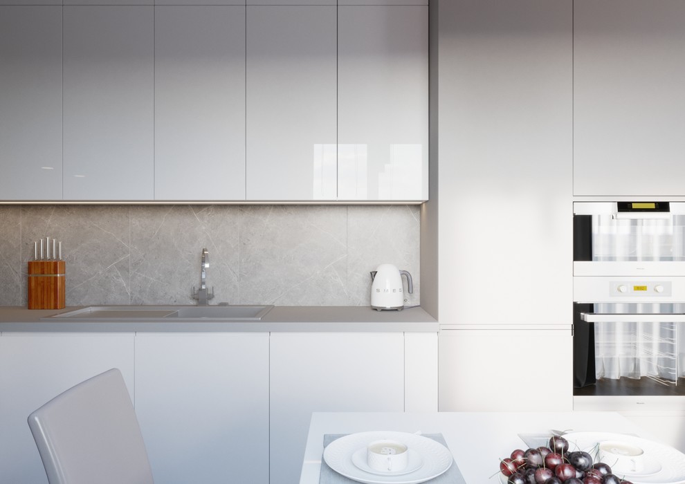 Кухня-гостиная в загородном доме