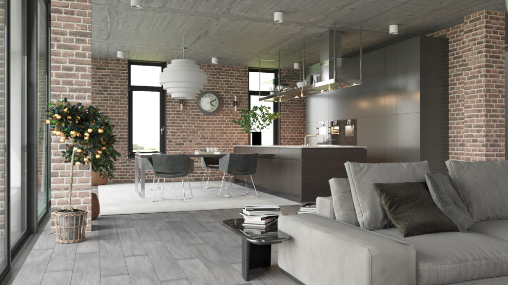 интерьер частного жилого дома