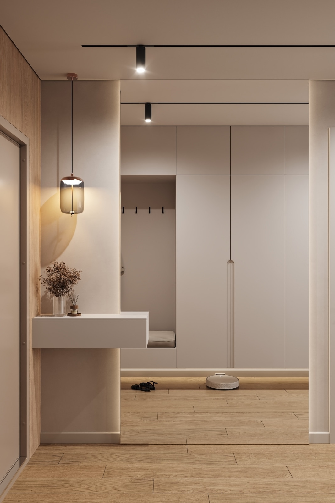 Дизайн интерьера квартиры в современном стиле в ЖК Селигер Сити, Москва