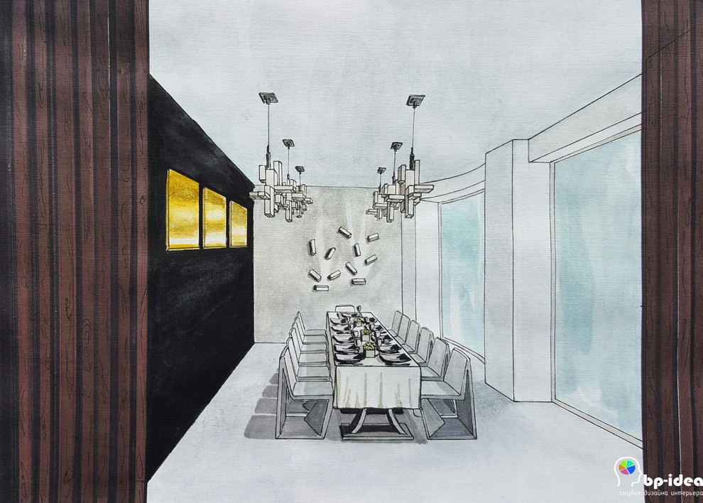 Проект ресторана молекулярной кухни "SUGARED"