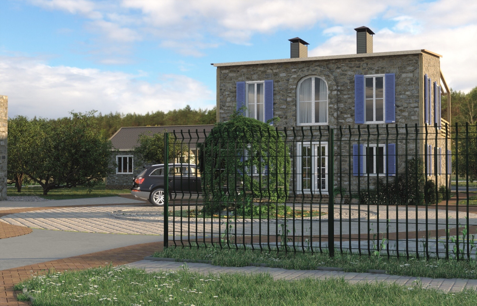 Обложка проекта: Коттеджный комплекс. Зона отдыха и винокурня.