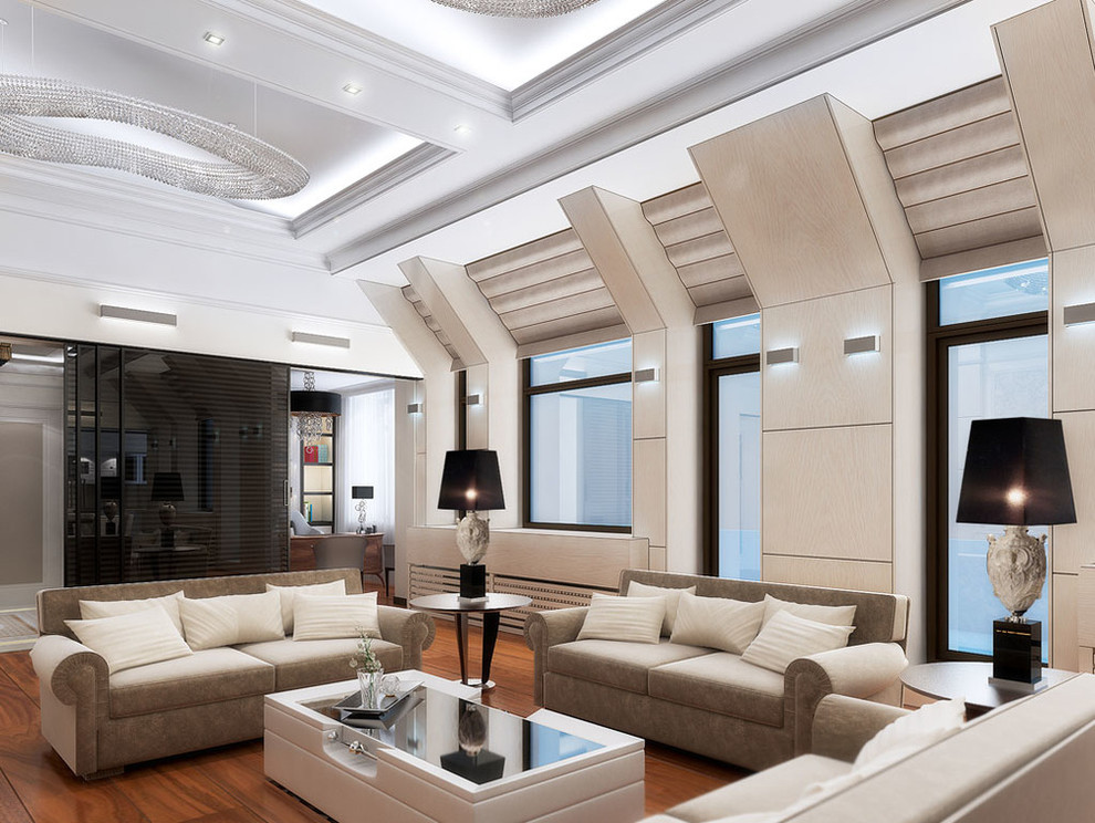 Flat design - modern living
