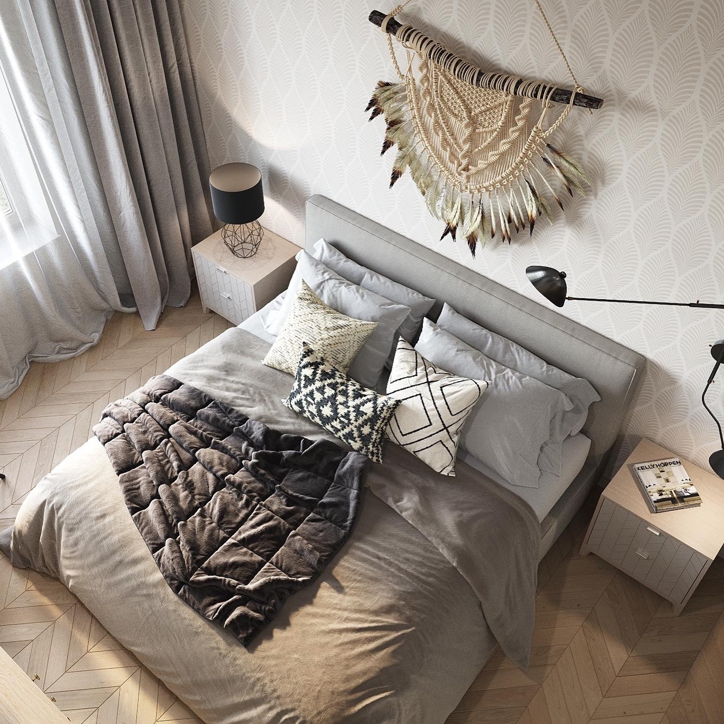 Обложка проекта: Спальня ЖК НОВО-ПАТРУШЕВА