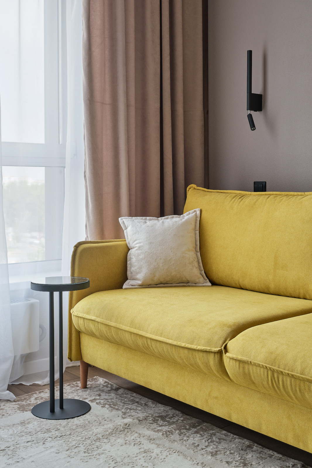 Интерьерная съёмка квартиры в ЖК Green Park (Москва)