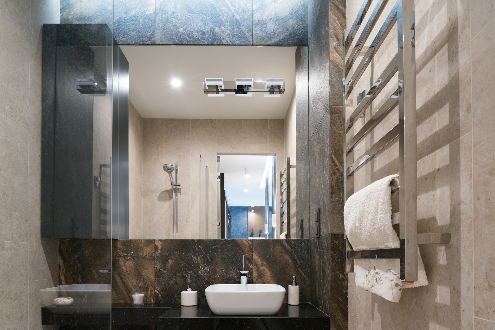 Квартира Ленинский. Контрастный минимализм