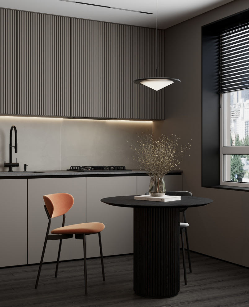 Дизайн-проект квартиры в современном стиле для молодой яркой пары