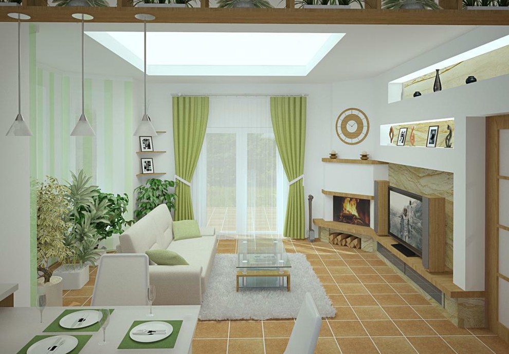 Обложка проекта: Дизайн интерьера загородного дома в Большаково