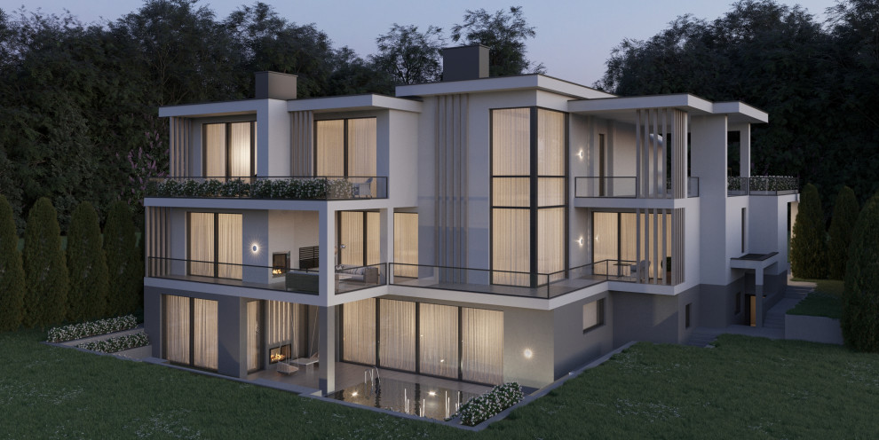 Загородный дом в современном стиле