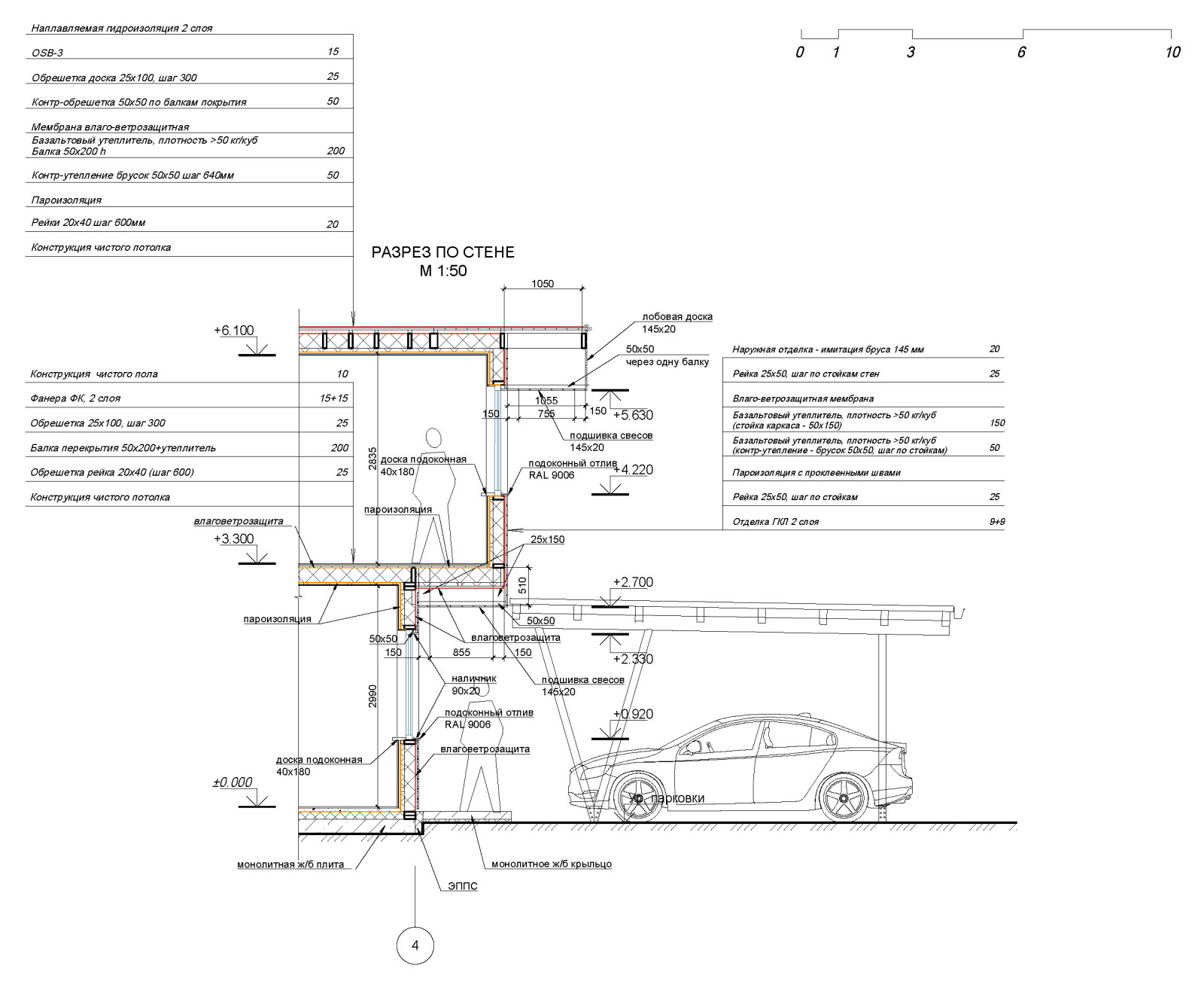 Каркасный дом в Зимней Горке