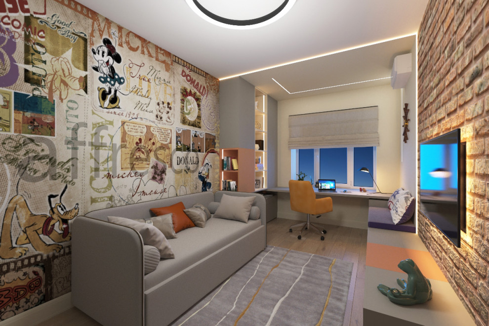 Квартира с двумя детскими для мальчиков