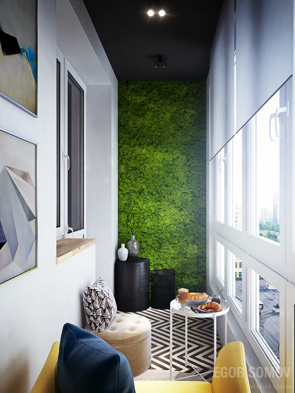 Интерьер в ЖК Лобачевский