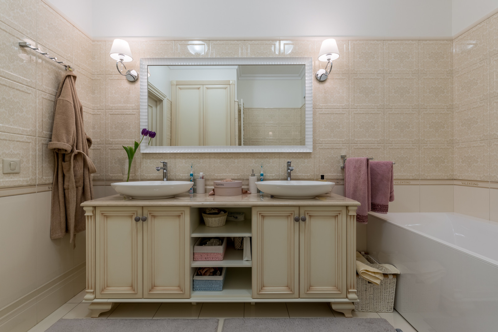 Обложка проекта: Ванная комната. ЖК Да Винчи