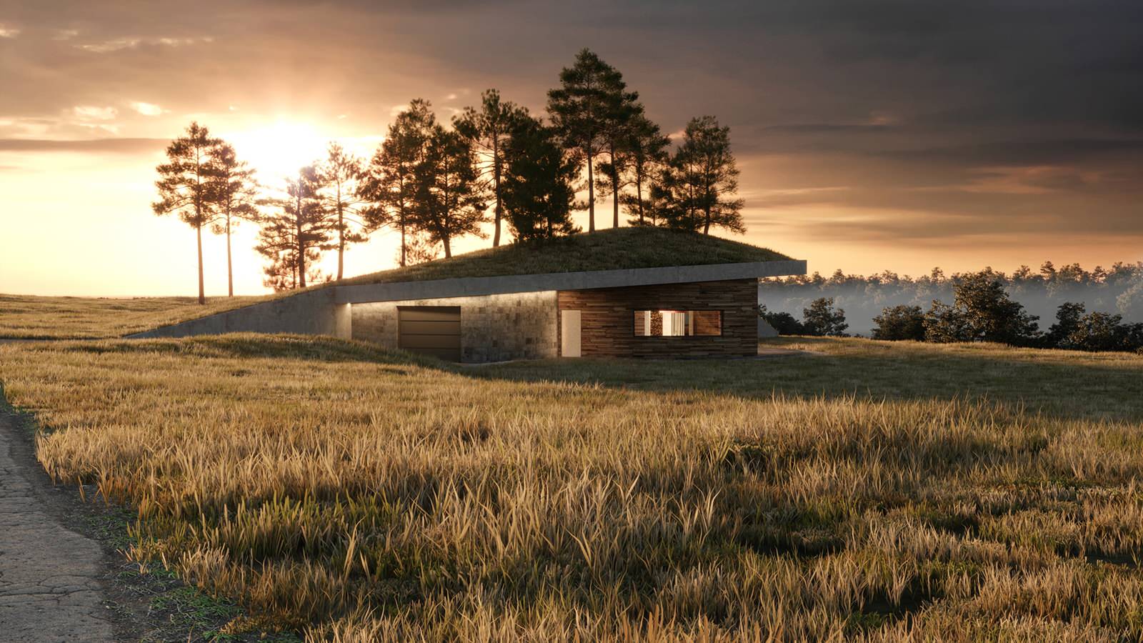 Жилой дом на берегу