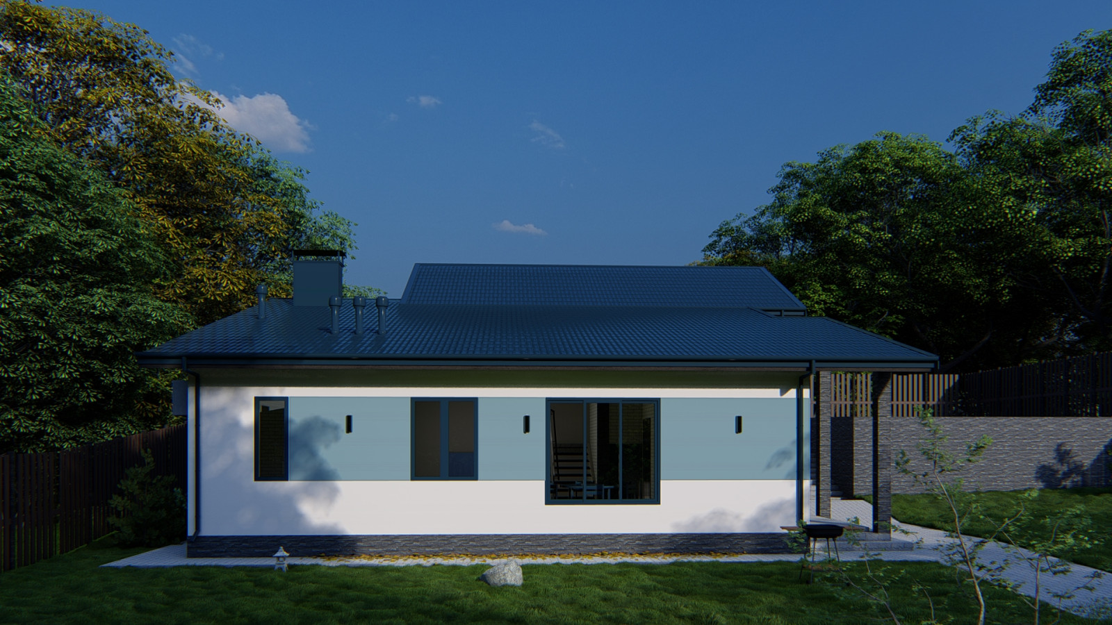 Обложка проекта: Пристройка к жилому дому