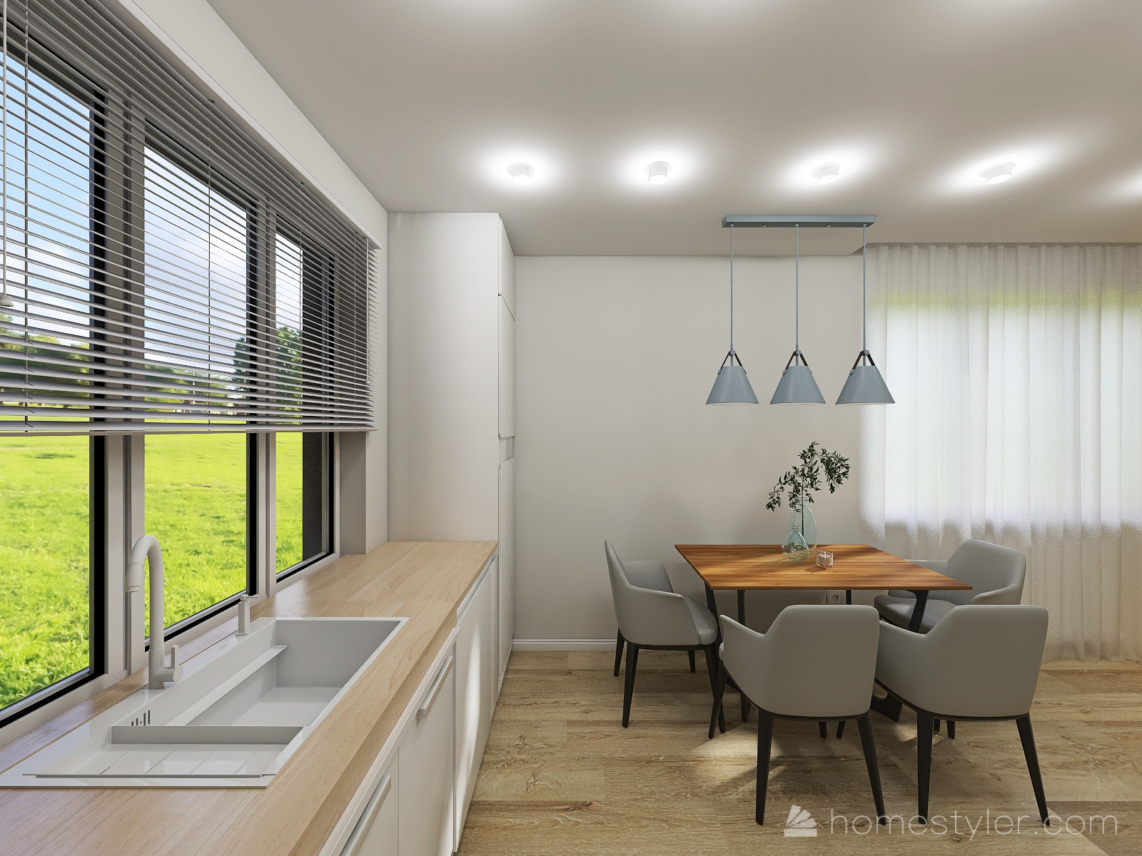 Кухня/ обеденная зона