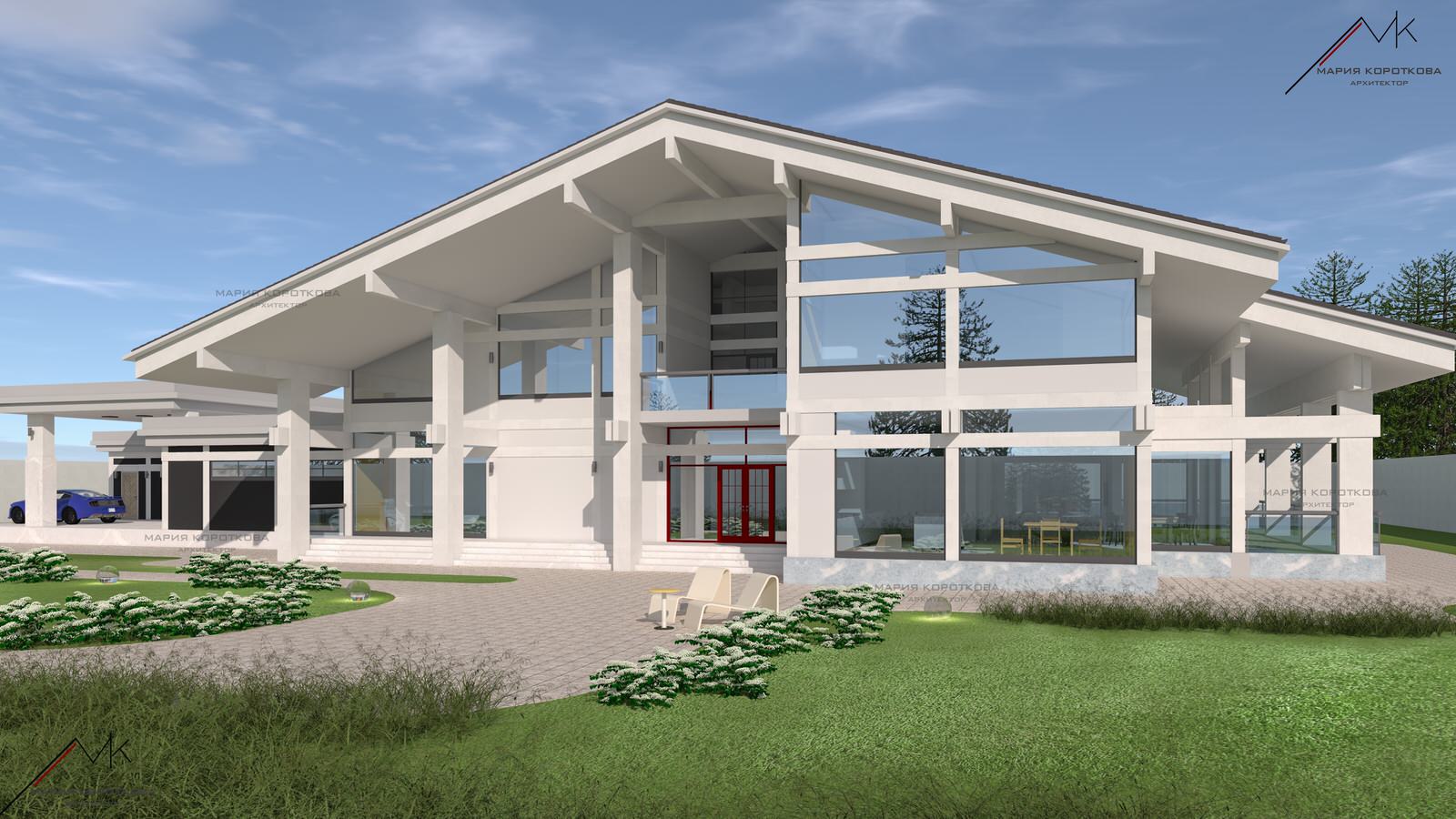 Обложка проекта: Коттедж "Faсhferk"