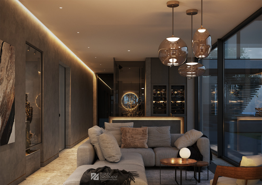 Спа-зона в загородной резиденции