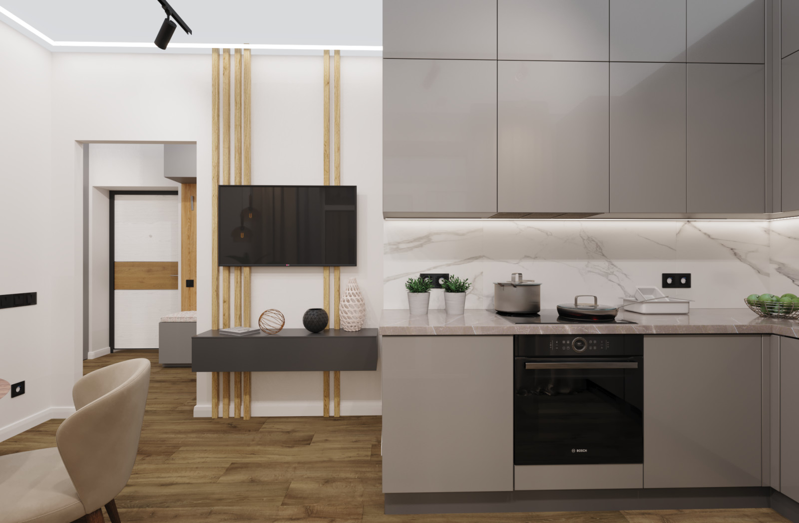 однокомнатная квартира