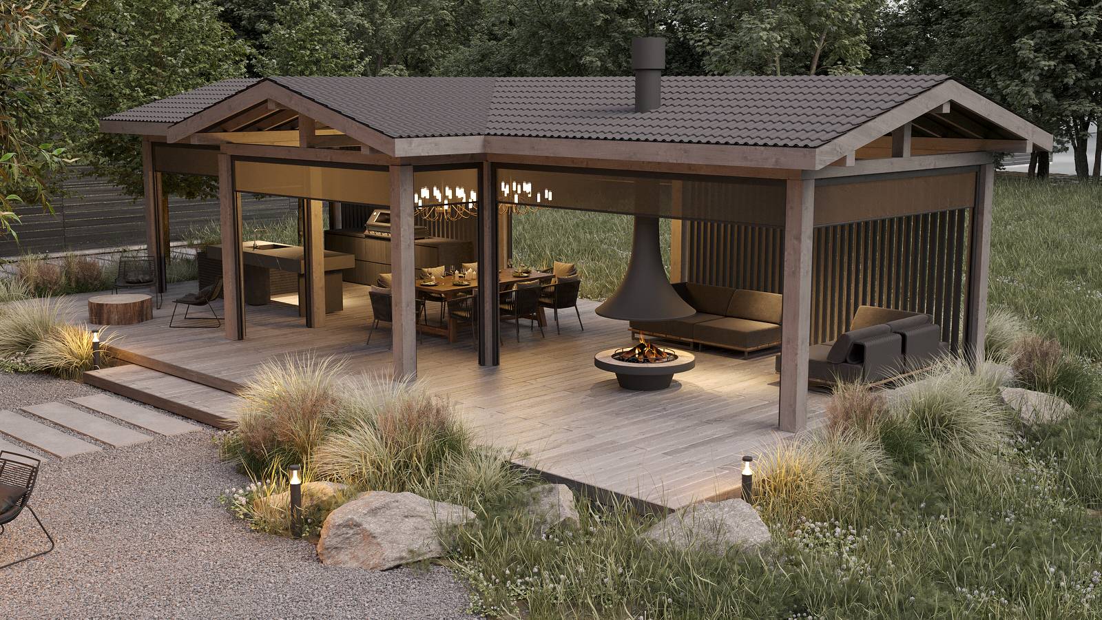 Обложка проекта: COASTAL LANDSCAPE