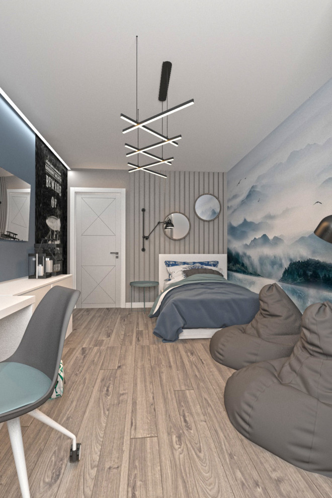 Трехкомнатная квартира в современном стиле в г. Новороссийск