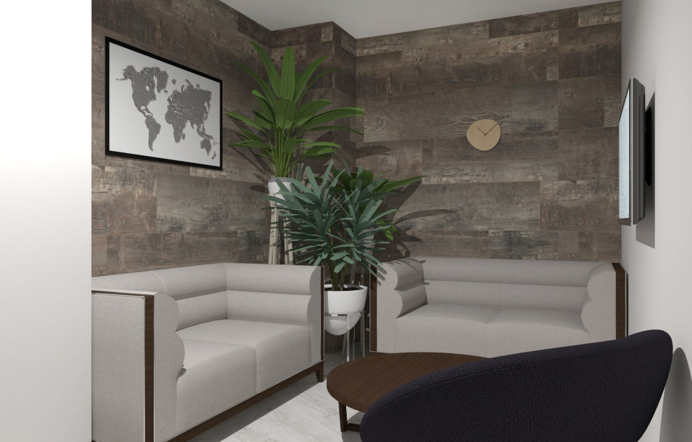 Обложка проекта: Переговорная с комнатой отдыха.