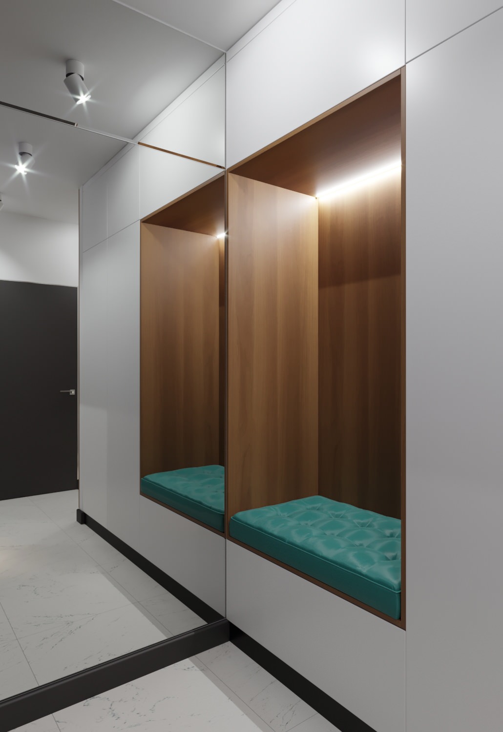 Обложка проекта: Квартира в современном стиле, площадью 80 кв.м.