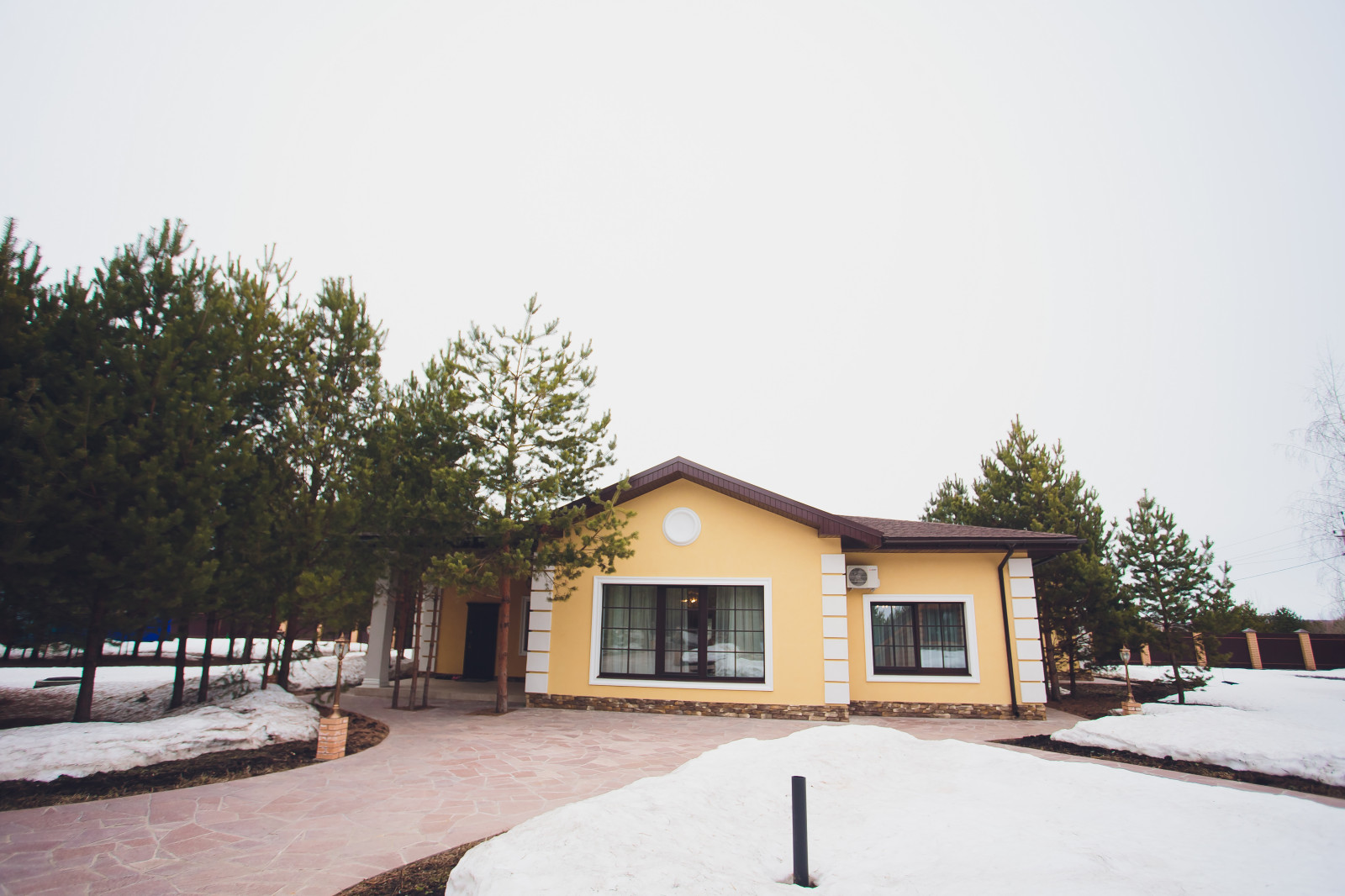 Проект коттеджа и ландшафта в Подмосковье "под ключ"